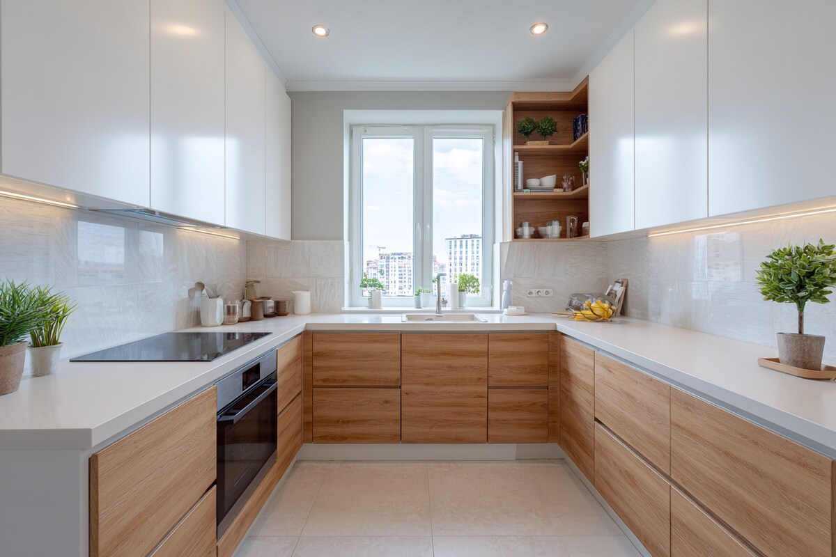 Contemporary Island Kitchen featuring Blum Soft-Close Tandem Boxes & Pull-outs #177